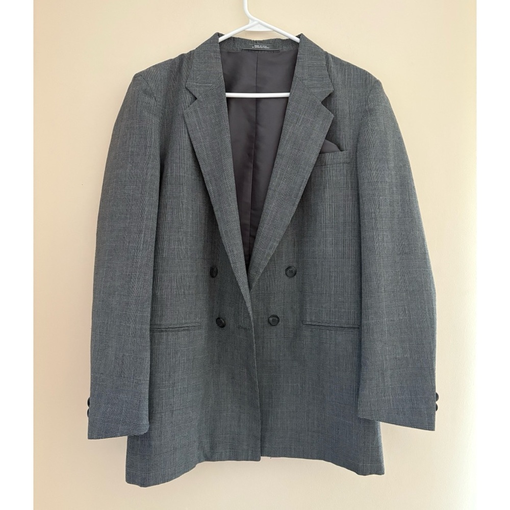 Oversized Glenn Plaid Blazer